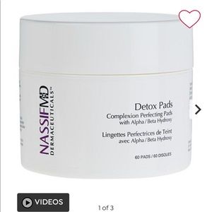 NEW Nassif MD Dermaceutical Detox Pads
